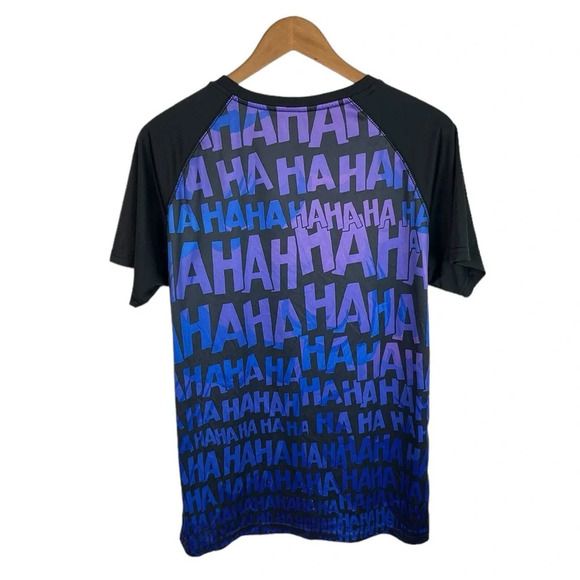 TS1003 Men’s Batman Movie Joker Performance Active T Shirt L - Picture 5 of 6